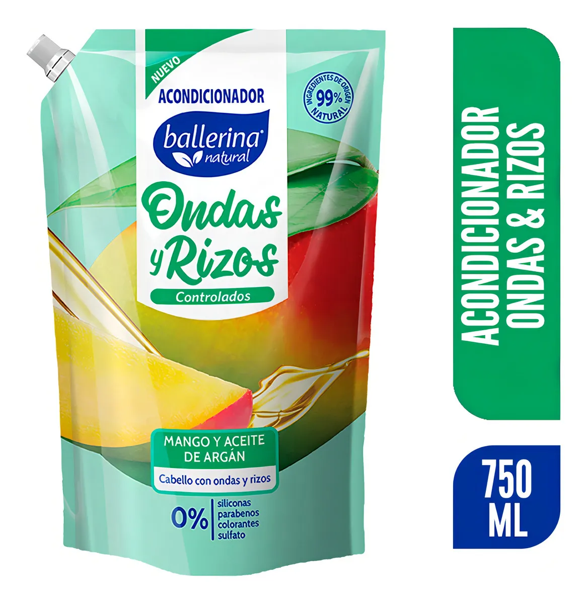 Acondicionador Ballerina Onda y Rizos