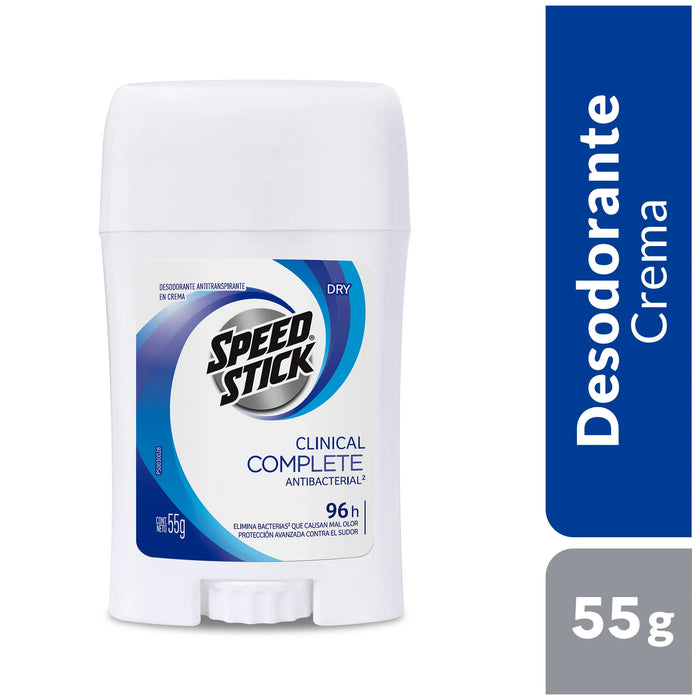 Antibacterial Speed Stick Clinical hombre