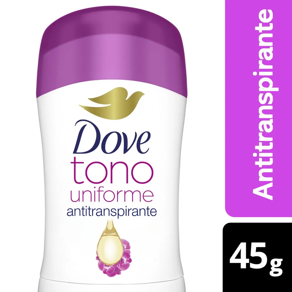 Desodorante Dove tono uniforme orquídeas