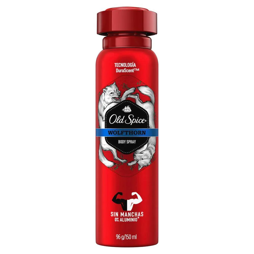 Desodorante Spray Old Spice Wolfthorn