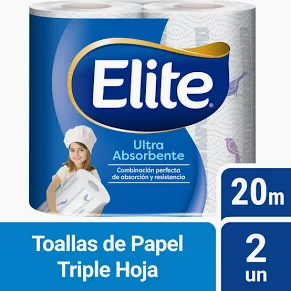 Toalla Elite deco ultra absorbente 2 un