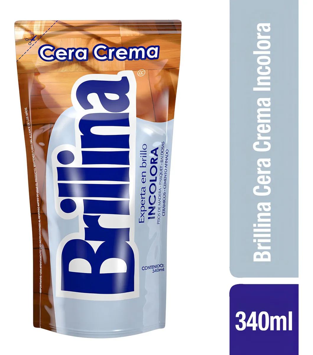 Brillina Cera Crema Incolora