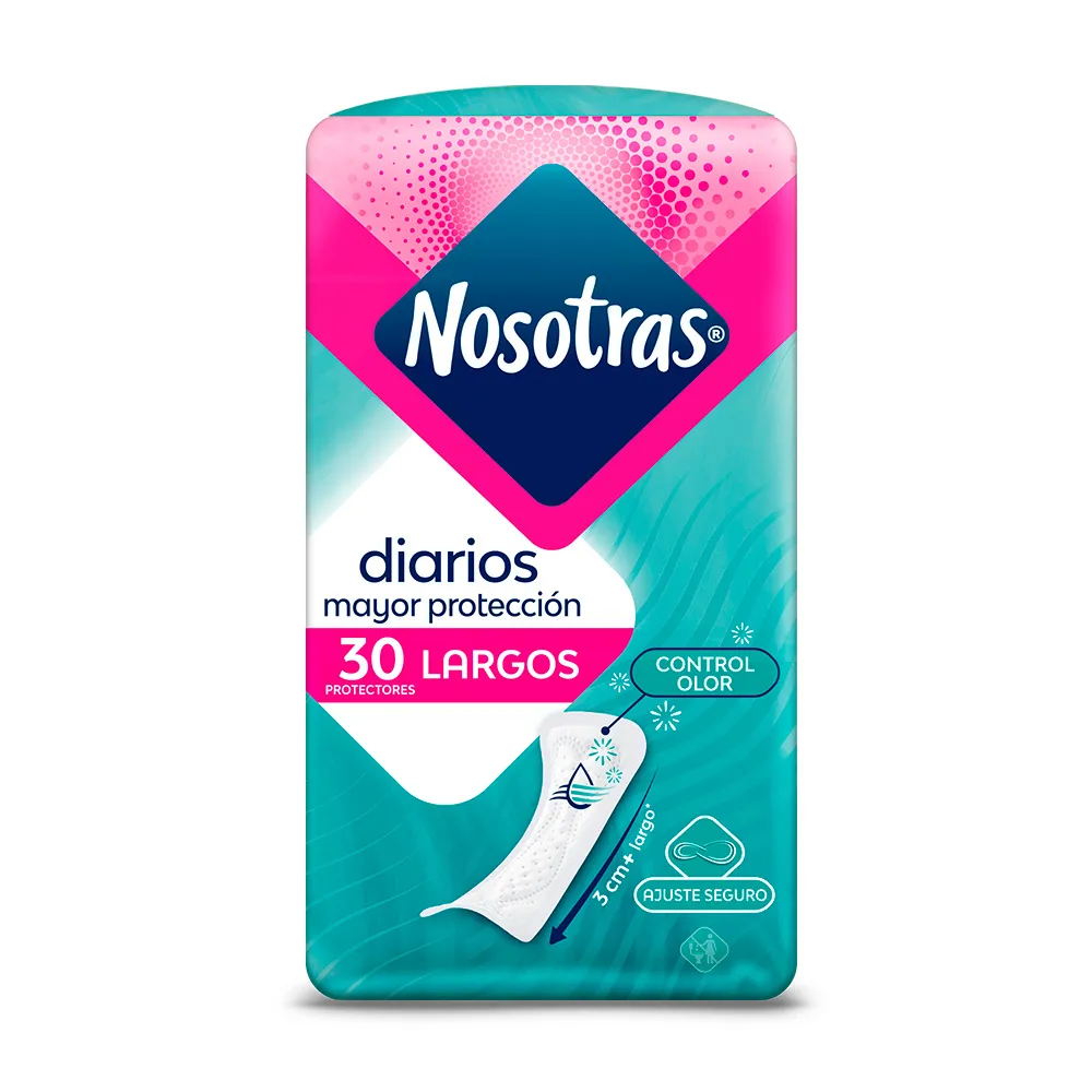 Nosotras Protectores Diarios 30 Un