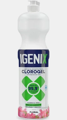 Cloro Gel Igenix Floral 900ml